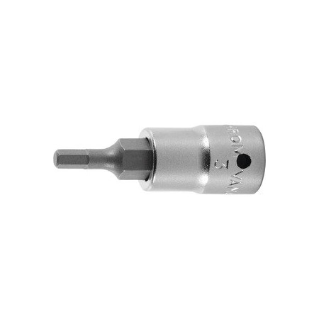 Holex 1/4 inch Drive Bit Socket, 3mm, 631720 3 631720 3